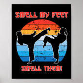 Cool Karate Gifts voor jongens meisjes Funny Smell Poster (Voorkant)
