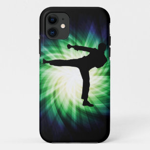 Cool Karate Kick Case-Mate iPhone Case