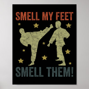 Cool karate voor jongens meisjes grappige geur mij poster