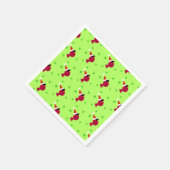 Cool Kardinaal kerstfeest Cocktail Napkins Servet (Hoek)
