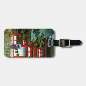 Cool Kasuga Shrine Nara Hasui Kawase shin hanga Bagagelabel (Voorkant horizontaal)