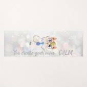 Cool Kat Bokeh - Je Creëer je eigen kalm Yogamat (Voorkant (horizontaal))