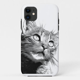 Cool Kat Design Case-Mate iPhone Case