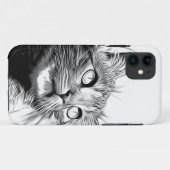 Cool Kat Design Case-Mate iPhone Case (Achterkant (horizontaal))