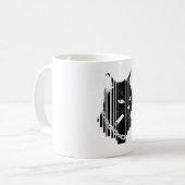 Cool kat grafisch ontwerp Kunstwerk Koffiemok (Voorkant links)