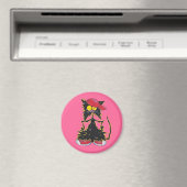 Cool Kat Hip Hop Magneet (Insitu (Vaatwasser))