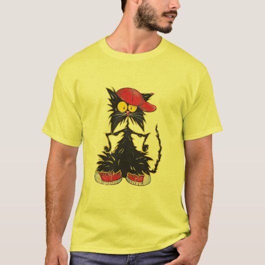 Cool Kat Hip Hop T-shirt (Voorkant)