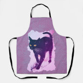 Cool Kat Lino Print  spot Schort (Voorkant)