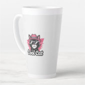 Cool Kat Swag Latte Mok (Linkerhoek)