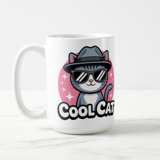 Cool Kat Vibe Koffiemok (Links)