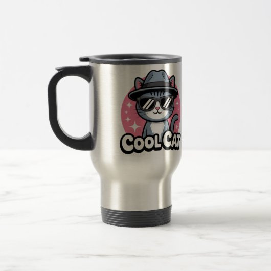 Cool Kat Vibe Reisbeker (Links)