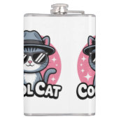 Cool Kat Vibes Heupfles (Achterkant)