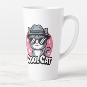 Cool Kat Vibes Latte Mok