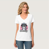 Cool Kat Vibes T-shirt (Voorkant volledig)