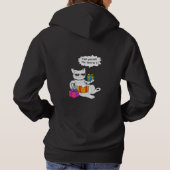 Cool Kat Zelfzorg Vibes Hoodie (Achterkant)