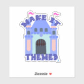 Cool Kattenpark Thema Maken Sticker (Vel)