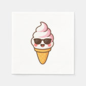 Cool Kawaii Ice Cream Servet (Voorkant)