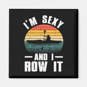Cool Kayak Kunst Voor Mannen Vrouwen Kayaker Rowin Magneet