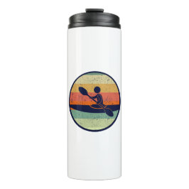 Cool Kayak Sunset Thermosbeker