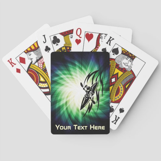 Cool Kayaking Speelkaarten (Achterkant)