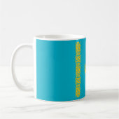 Cool Kazachstan Flag Koffiemok (Links)
