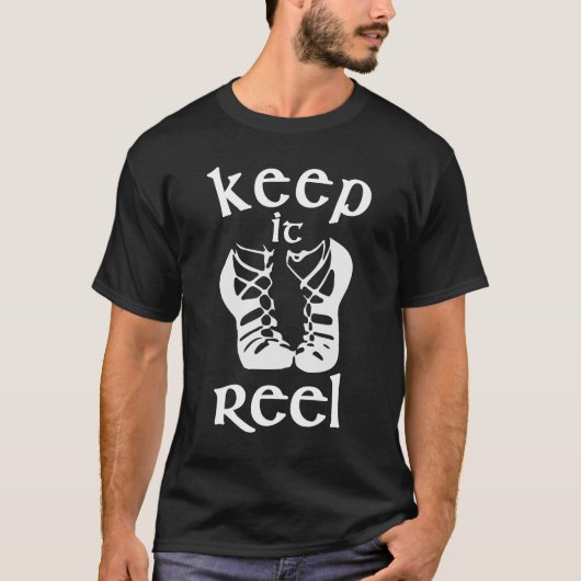Cool Keep it Rel irish dans design T-shirt (Voorkant)