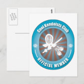 Cool Kendoists Club Briefkaart (Voorkant / Achterkant)