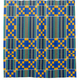 Cool Kente Design Douchegordijn