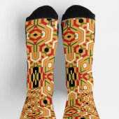 Cool Kente Remix All-Over-Print Socks Sokken (Top)