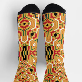 Cool Kente Remix All-Over-Print Socks Sokken