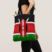 Cool Kenya Flag Mode Tote Bag (Dichtbij)