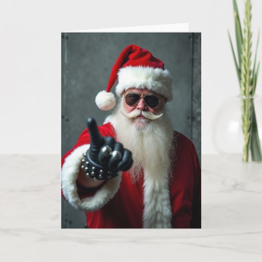 Cool Kerstkaart Kaart (Voorkant)