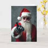 Cool Kerstkaart Kaart (Gele Bloem)