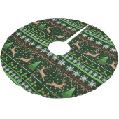 Cool-kerstkeukenpatroon Kerstboom Rok (Gekanteld)