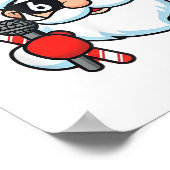 Cool Kerstman 67 Kerstmis Poster (Hoek)