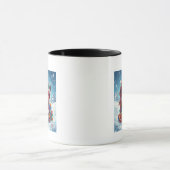 Cool Kerstman Mok – Feestelijke Fun met Kerstsfeer (Midden)