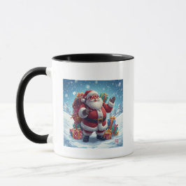 Cool Kerstman Mok – Feestelijke Fun met Kerstsfeer