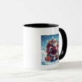 Cool Kerstman Mok – Feestelijke Fun met Kerstsfeer (Voorkant rechts)
