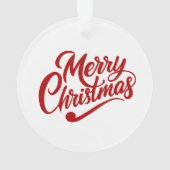 Cool Kerstman Vakantie met Kerstmis 🎅 Ornament (achterkant)