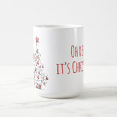 Cool Kerstmug met Rendier – Oh Hert! Koffiemok (Center)