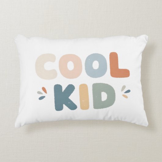 Cool Kid Pillow Accent Kussen (Voorkant)