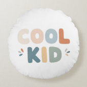 Cool Kid Rond Kussen (Voorkant)