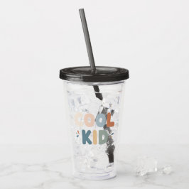 Cool Kid - Trendy Tumbler for All Acryl Drinkbeker