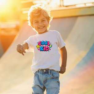 Cool Kid Y2K Peuter Grafische T-Shirt