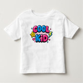 Cool Kid Y2K Toddler Graphic T-Shirt (Voorkant)
