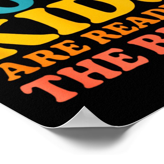 Cool Kids Are Reading The Bible  Poster (Hoek)