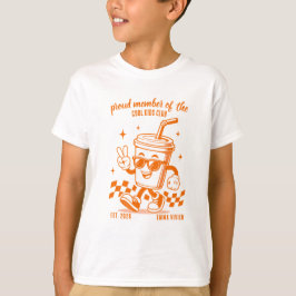 Cool Kids Club T-shirt, Op maat gemaakte papa en k T-shirt