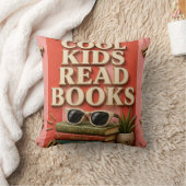 Cool Kids Read Books Reading Motivation Kussen (Deken)