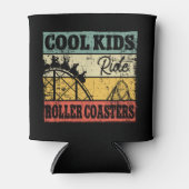 Cool Kids Ride Roller Coasters Funny Coaster Train Blikjeskoeler (Voorkant)