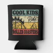 Cool Kids Ride Roller Coasters Funny Coaster Train Blikjeskoeler (Achterkant)